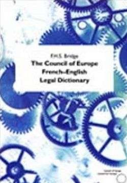 English-French Dictionary (Mainly Legal Terms)