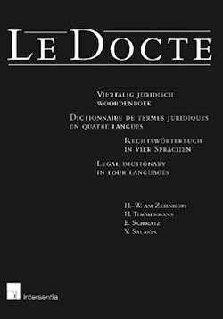 Legal Dictionary in Four Languages English, French, Spanish, German