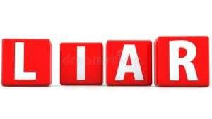 liar Liars need to be corrected, we stand for TRUTH